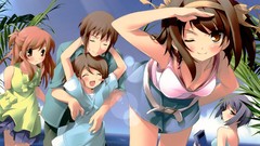 Woman anime girls the melancholy of haruhi suzumiya