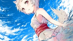 Woman anime girls touhou inubashiri momiji video games