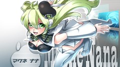 Woman anime girls utau Macne Nana