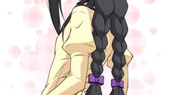 Woman Anime glasses blush anime girls mahou shoujo madoka 