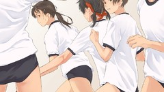 Woman Anime gym uniforms