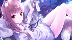 Woman Anime legs anime girls spice and wolf Holo The Wise Wolf