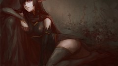 Woman Anime long hair