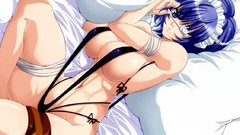 Woman Anime long hair anime girls ecchi