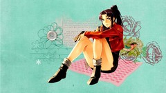 Woman Anime neon genesis evangelion katsuragi misato artwork 