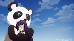 Woman Anime panda bears