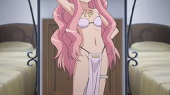 Woman Anime pink hair pink eyes anime girls zero no tsukaima 