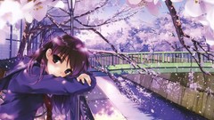 Woman Anime sakura rivers school uniforms misaki kurehito 