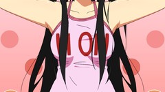 Woman Anime Shorts long hair anime girls akiyama mio black hair 