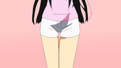 Woman Anime Shorts long hair anime girls akiyama mio black hair 