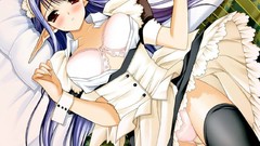 Woman Anime shuffle nerine soft shading