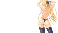 Woman Anime Simple Background