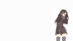 Woman Anime Simple Background Kantoku (artist)