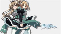 Woman Anime skirts maids uniforms oretachi ni tsubasa wa nai
