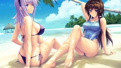 Woman Anime swimsuits anime