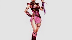 Woman Anime white background legs anime girls purple hair 