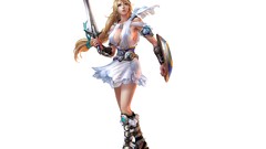 Woman Anime white background Manga Swords legs blondes boobs 
