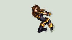 Woman Anime X-Men legs blondes brown eyes magazines models 