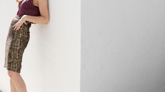 Woman anna torv nylon