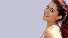 Woman ariana grande Simple Background