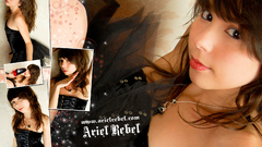Woman Ariel Rebel bangs