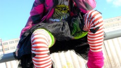 Woman Ariel Rebel bangs