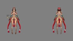 Woman armor artwork fantasy art