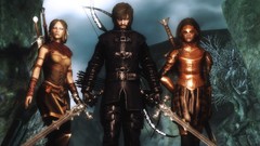 Woman arrows Swords the elder scrolls v skyrim masks male mod 