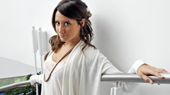 Woman artist Celebrity ashley tisdale brunettes
