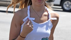 Woman artist Celebrity ashley tisdale brunettes