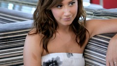 Woman artist Celebrity ashley tisdale brunettes