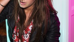 Woman artist Celebrity ashley tisdale brunettes