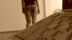 Woman artistic keyboards Laptops