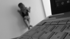 Woman artistic keyboards Laptops