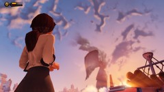 Woman artwork bioshock infinite low-angle shot