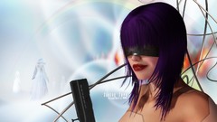 Woman artwork digital art inception blindfolds