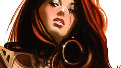 Woman artwork drawings Jim