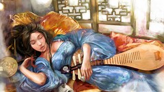 Woman artwork fantasy art