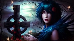 Woman artwork fantasy art