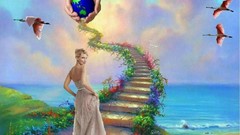 Woman artwork fantasy art