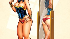 Woman artwork Frank Cho