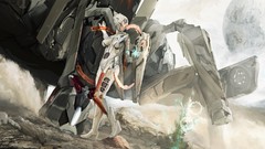 Woman artwork futuristic bodysuits