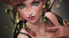 Woman artwork sakimichan