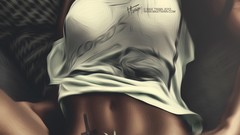 Woman artwork upscaled Max Twain