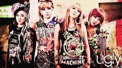 Woman asians bangs 2NE1