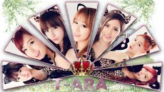 Woman asians bangs Korean T-ara