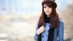 Woman asians bangs models