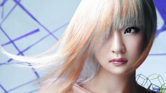 Woman asians bangs models