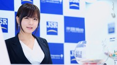 Woman asians bangs models black hair Korean Ryu Ji Hye