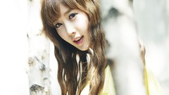 Woman asians bangs models Korean Im Min Young